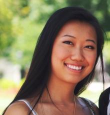 Amy Wang, alumna of the School of Public Health at the University of Maryland