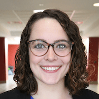 Katie Hippen, staff member of the School of Public Health at the University of Maryland