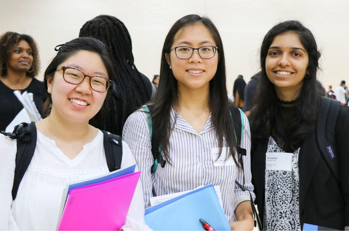 SPH Student attending the annual Career Expo